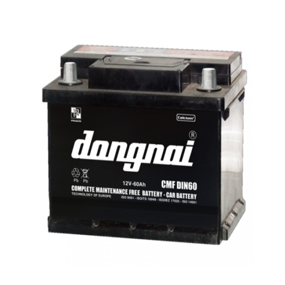 Ắc quy Đồng Nai Pinaco 12V 60AH CMF DIN60