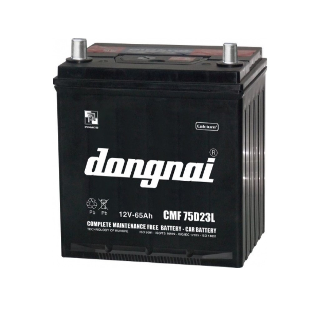 Ắc quy Đồng Nai Pinaco 12V 65AH CMF 75D23L