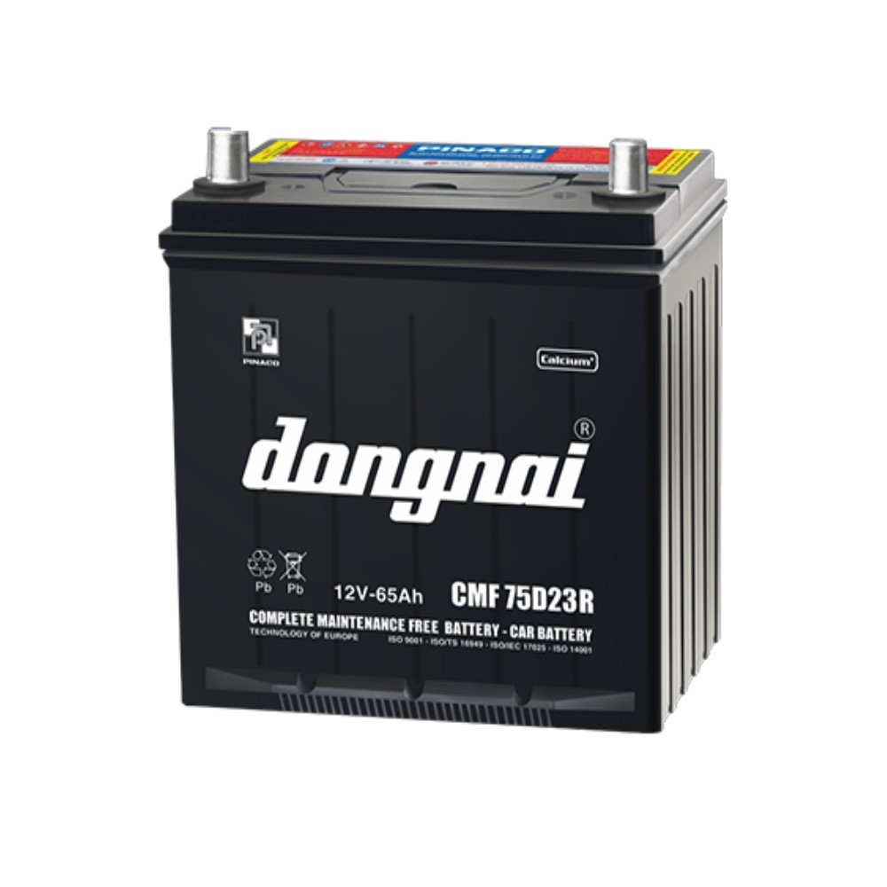 Ắc quy Đồng Nai Pinaco 12V 65AH CMF 75D23R