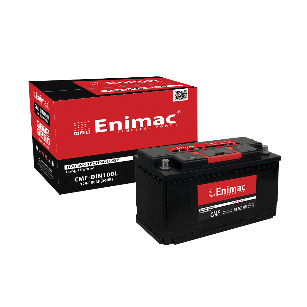 Ắc quy Enimac 12V 100AH CMF DIN100L